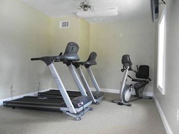 cardio equipment in fitness center